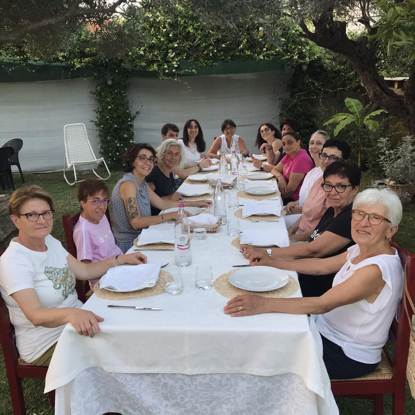tavolata cena di fine corso