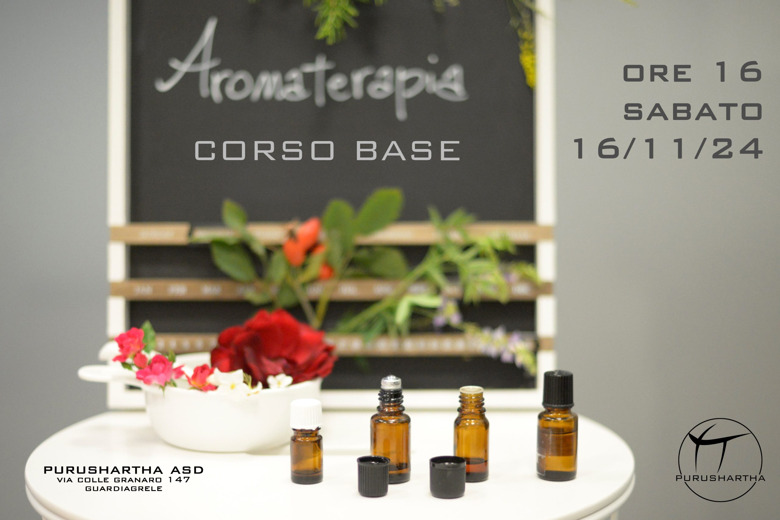 CORSO BASE DI AROMATERAPIA